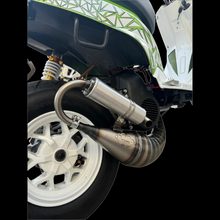 Upload the image to the Gallery viewer, Marmitta DBR Minarelli Verticale Trofeo - MBK Booster Spirit, Next Generation e Stunt - Yamaha Zuma e Slider - DBR Factory