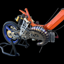 Upload the image to the Gallery viewer, Marmitta DBR MX30 Titanium Multicolor Silenziatore in Carbonio Twill - DBR Factory