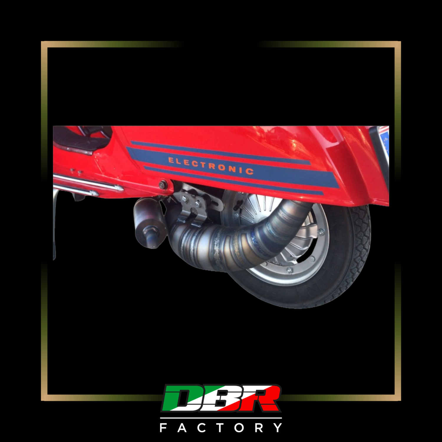 Marmitta Vespa DBR Unisex - DBR Factory