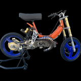 DBR Escape Titanio MX30 Multicolor - Silenciador Carbono Twill - Vespa y Gilera