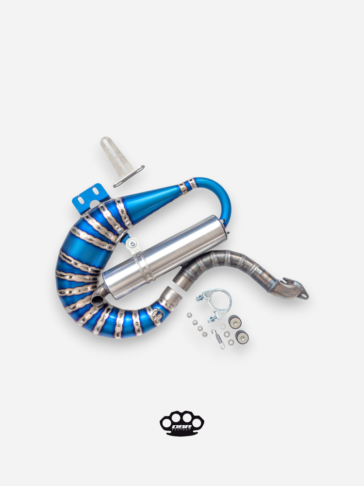 DBR Silenciador en Titanio Vespa Mamba S