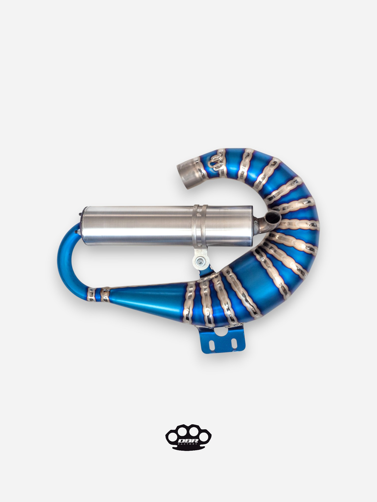 DBR Silenciador en Titanio Vespa Mamba S