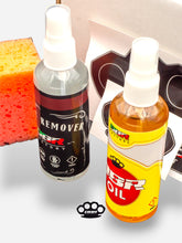 Laad de afbeelding in de Gallery-viewer, DBR Care Kit Classic - Olio Antiruggine + Rust Remover + Spugna &amp; Adesivi - DBR Factory