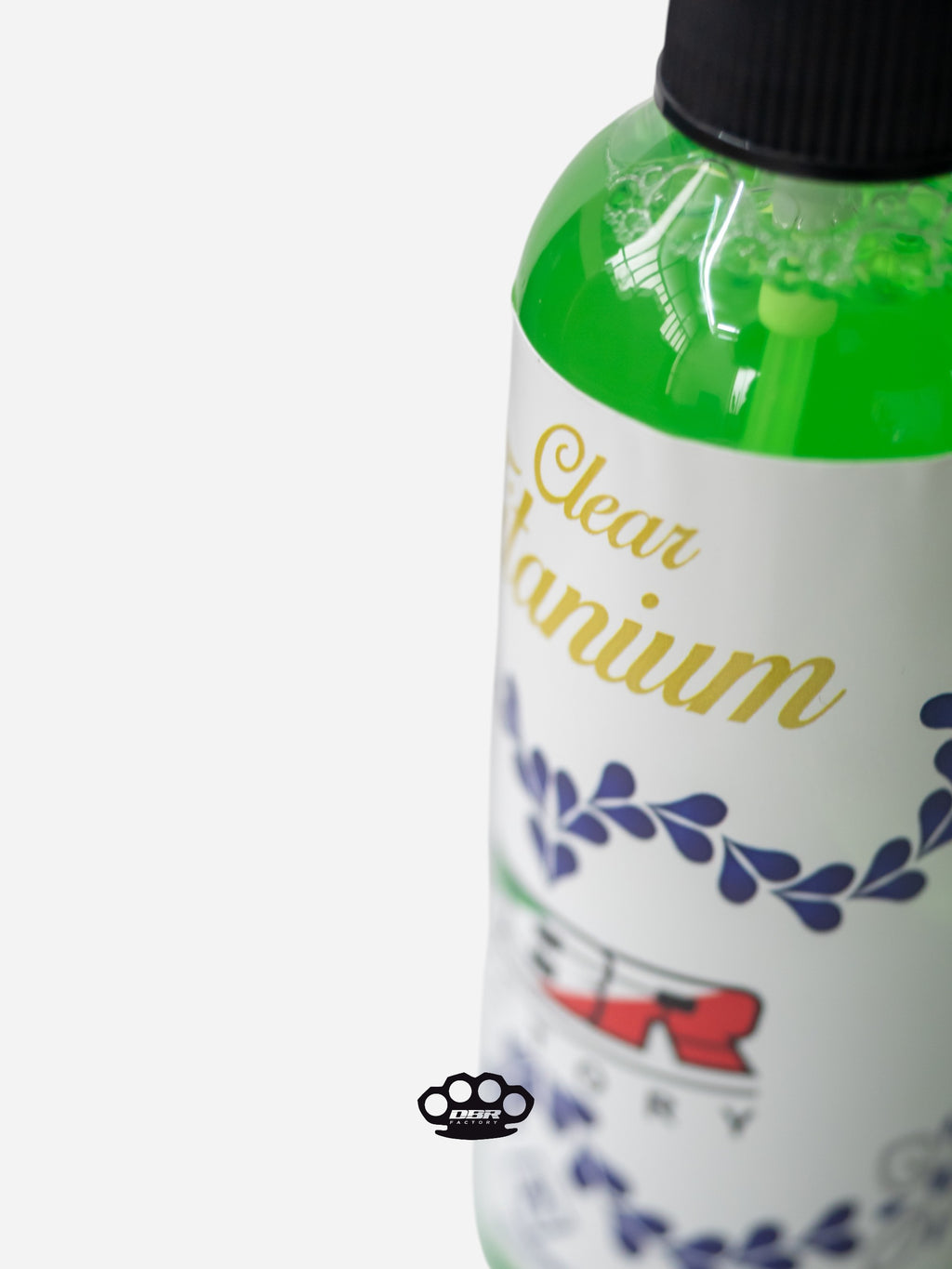 DBR クリアチタニウム - チタン＆スチール排気用クリーナースプレー