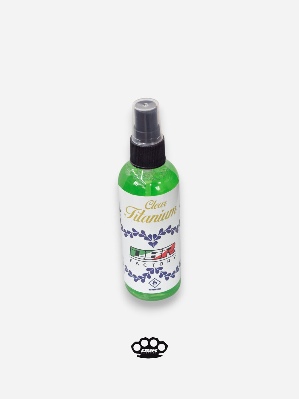 DBR Clear Titanium - Spray Limpiador para Escapes de Titanio y Acero