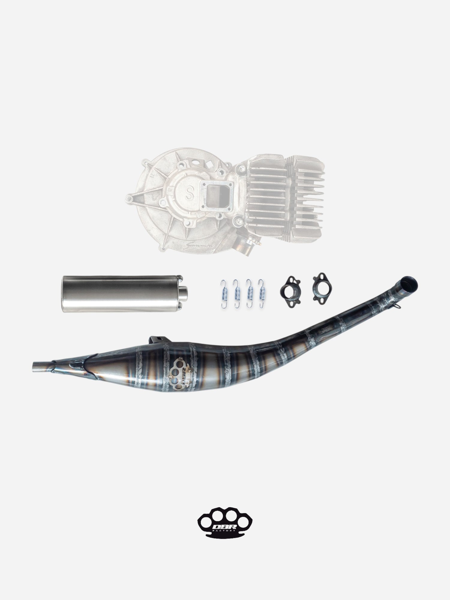 DBR GP01 Exhaust for Simonini 4P - Scooter Thermal Groups