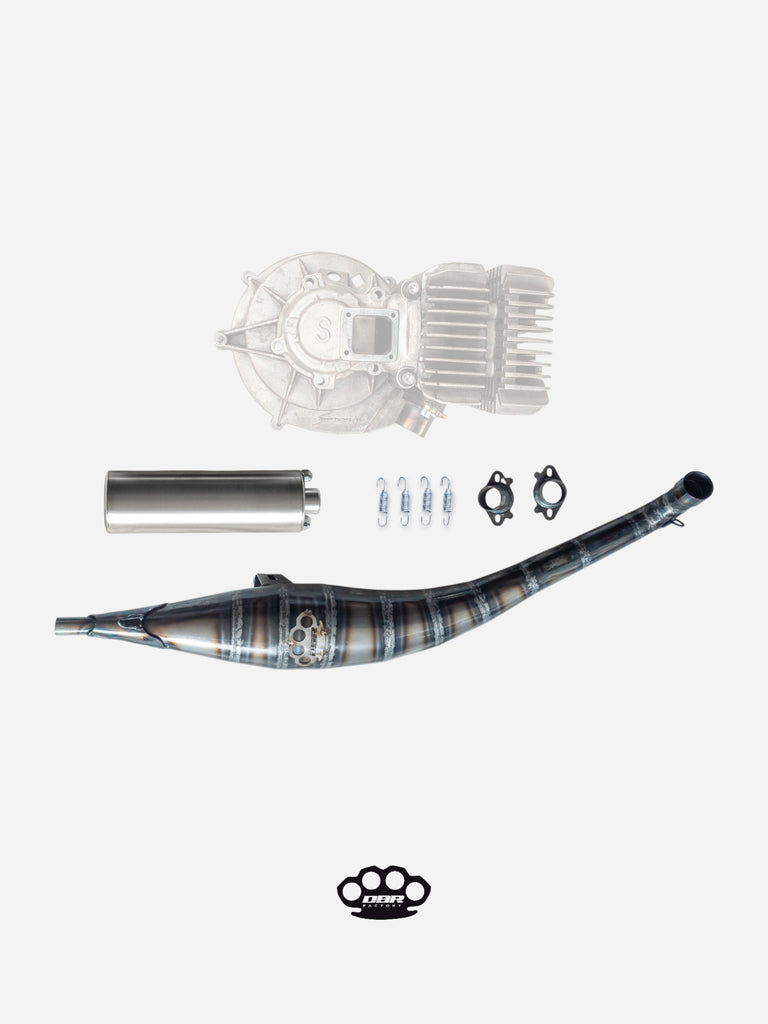 DBR GP01 排气管 适用于 Simonini 4P - 滑板车热气组