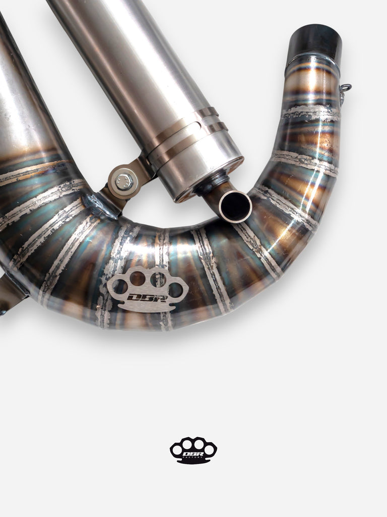 DBR Marmitta Vespa Unisex Curly - DBR Factory