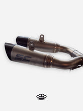 Upload the image to the Gallery viewer, DBR Coppia Terminali in Titanio DUCATI HYPERMOTARD 950 - SP 2019-2023 - DBR Factory