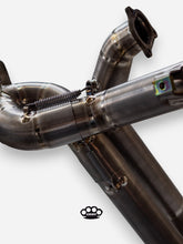 Upload the image to the Gallery viewer, DBR Scarico Completo in Titanio DUCATI HYPERMOTARD 950 - SP 2019-2023 - DBR Factory