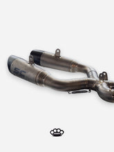 Upload the image to the Gallery viewer, DBR Coppia Terminali in Titanio DUCATI HYPERMOTARD 950 - SP 2019-2023 - DBR Factory