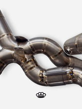 Upload the image to the Gallery viewer, DBR Scarico Completo in Titanio DUCATI HYPERMOTARD 950 - SP 2019-2023 - DBR Factory