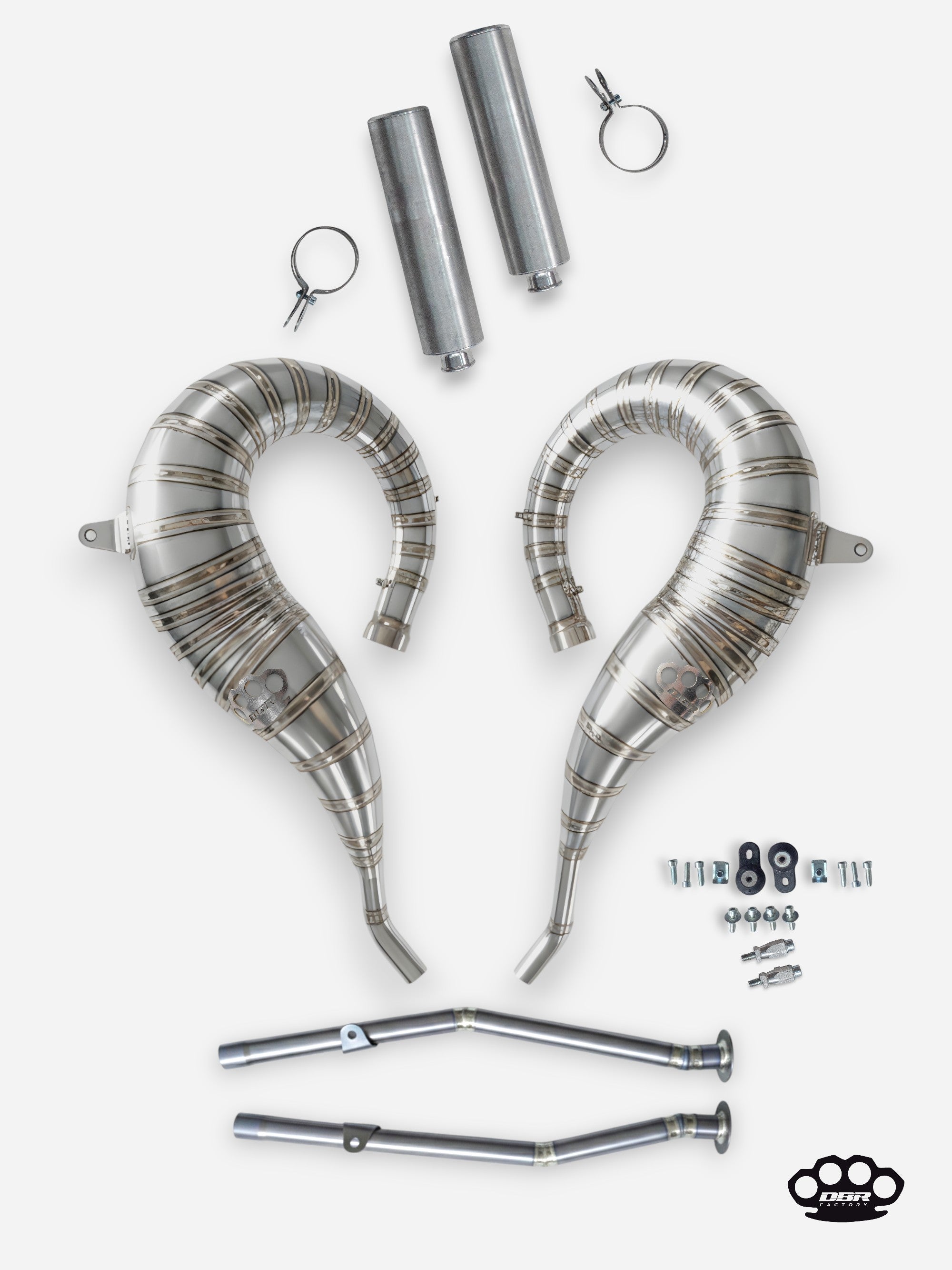 DBR Escape Completo de Titanio - Yamaha Banshee 350 1988-2009 | 350cc-470cc