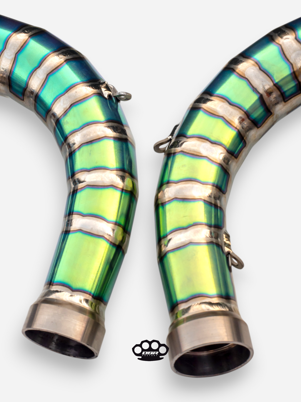 DBR Complete Titanium Exhaust for YAMAHA BANSHEE 350cc to 470cc ATV 1988–2009 Octopus