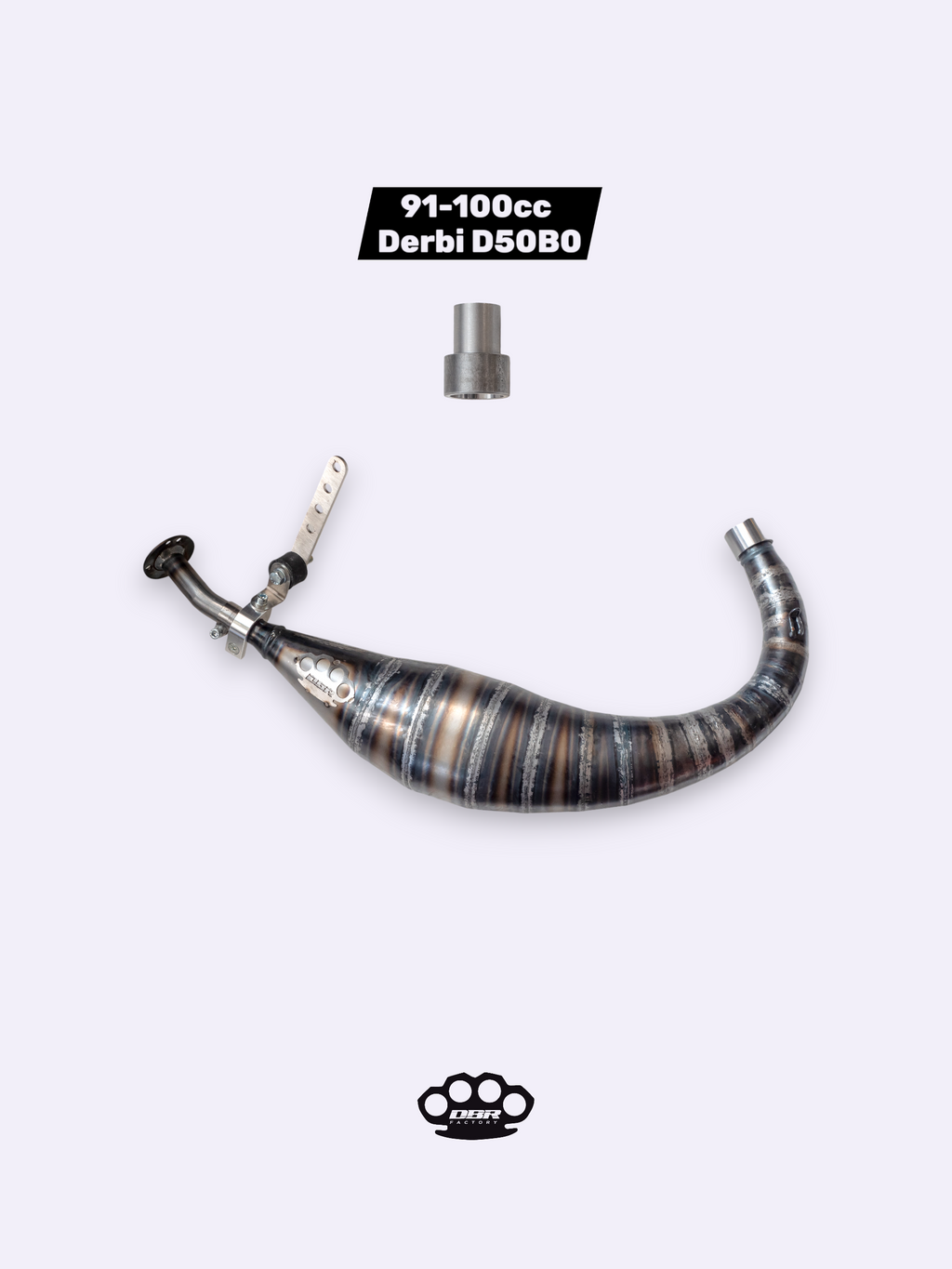 DBR Scarico Derbi D50B0 Superfast Bassa