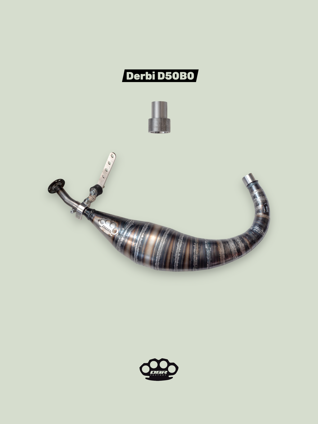 DBR Scarico Derbi D50B0 Superfast Bassa