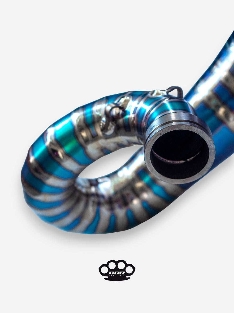 DBR Titanium Exhaust 250-300cc Yamaha YZ 250 from 2005 to 2023