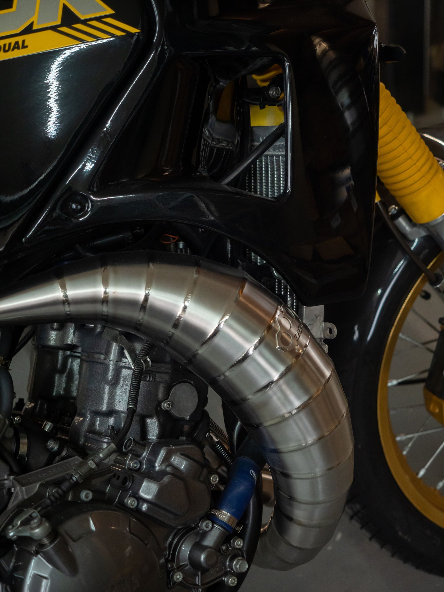 DBR Titanium Exhaust for YAMAHA TDR 250cc