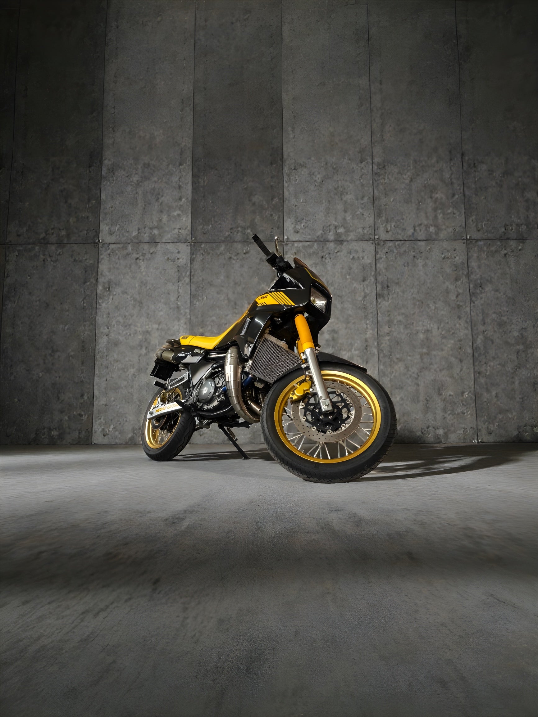 DBR Titanium Exhaust for YAMAHA TDR 250cc