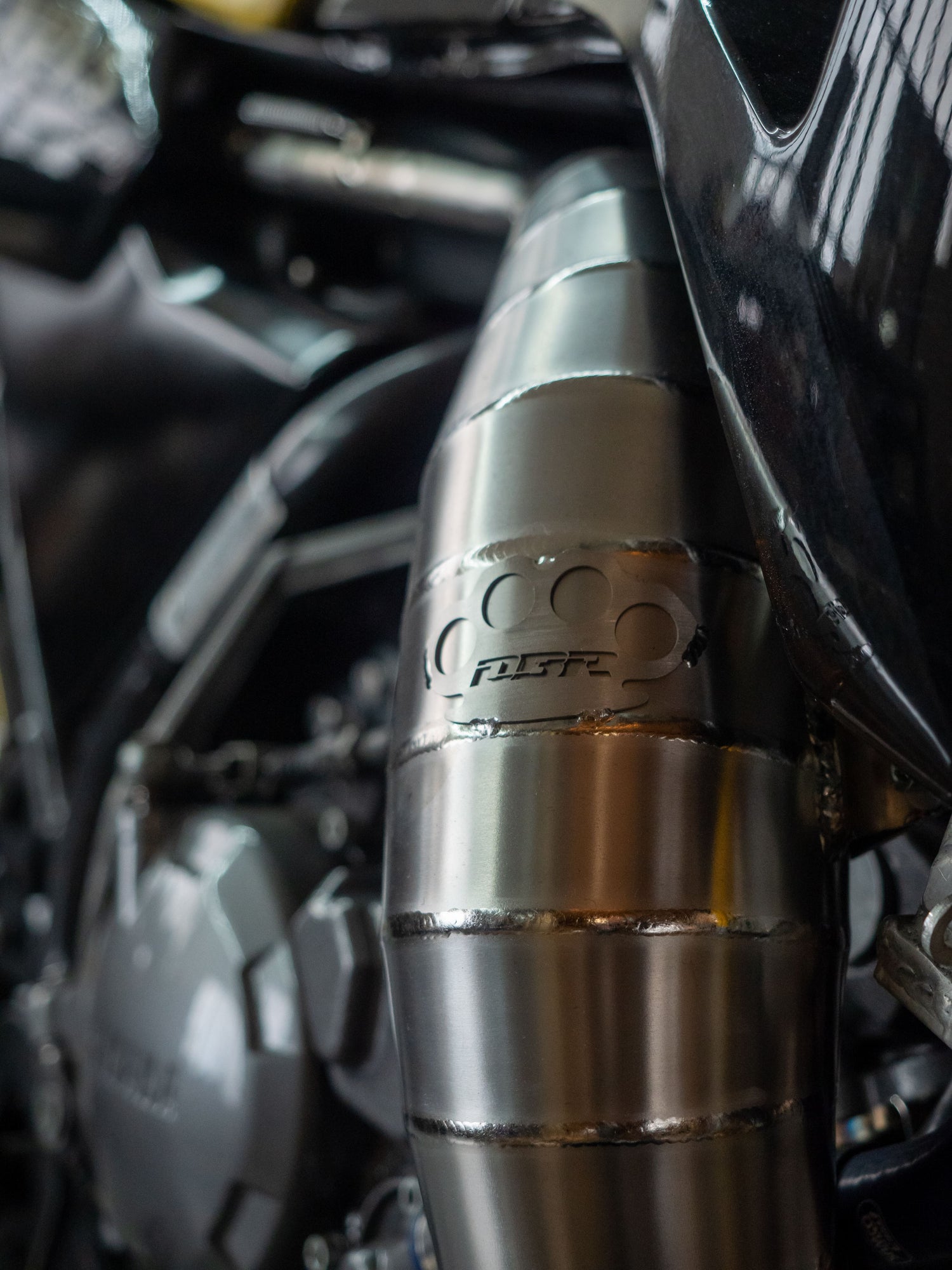 DBR Titanium Exhaust for YAMAHA TDR 250cc