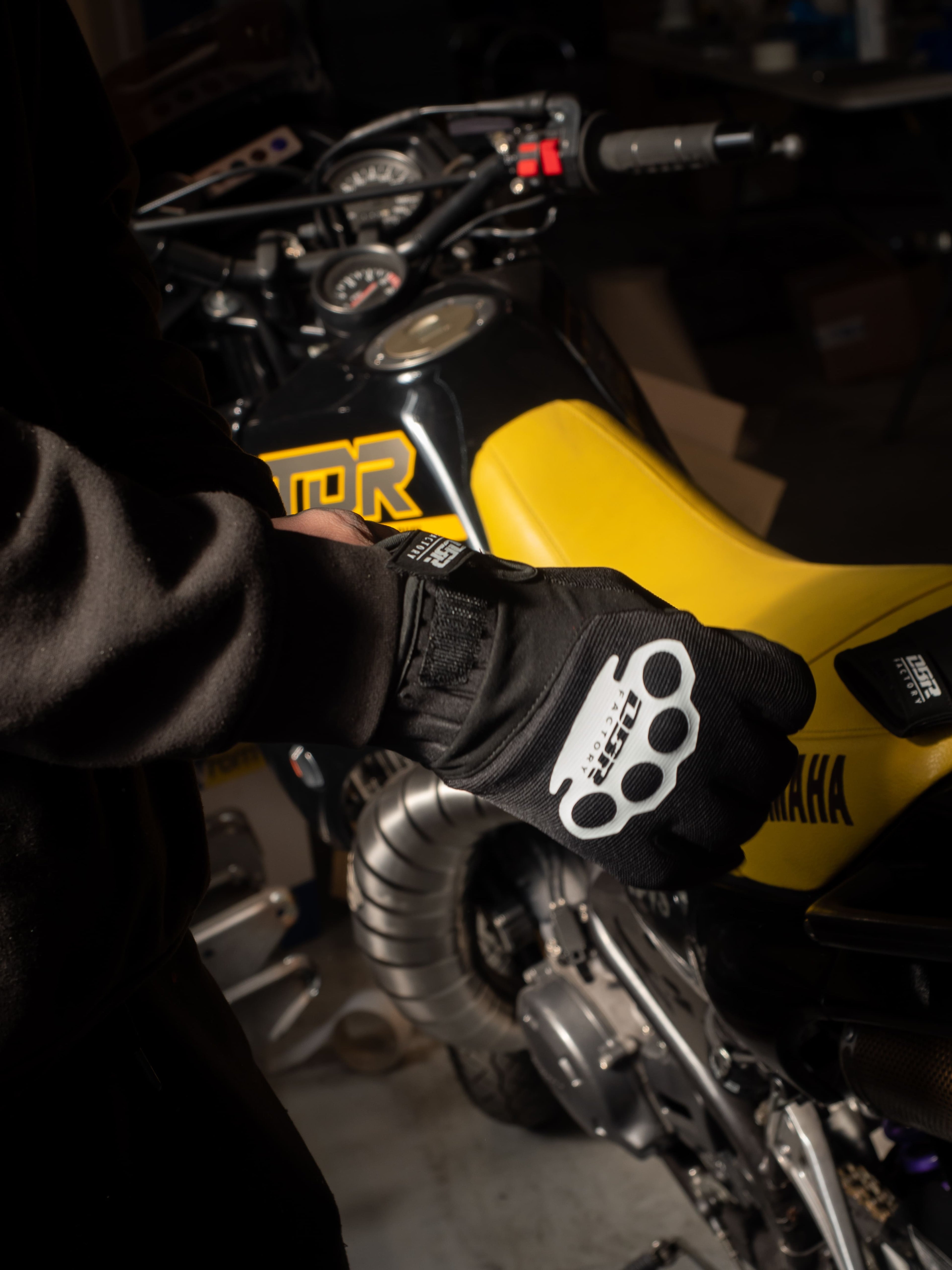 DBR Winter Touch Pro - Winter Motorcycle Gloves in Neoprene