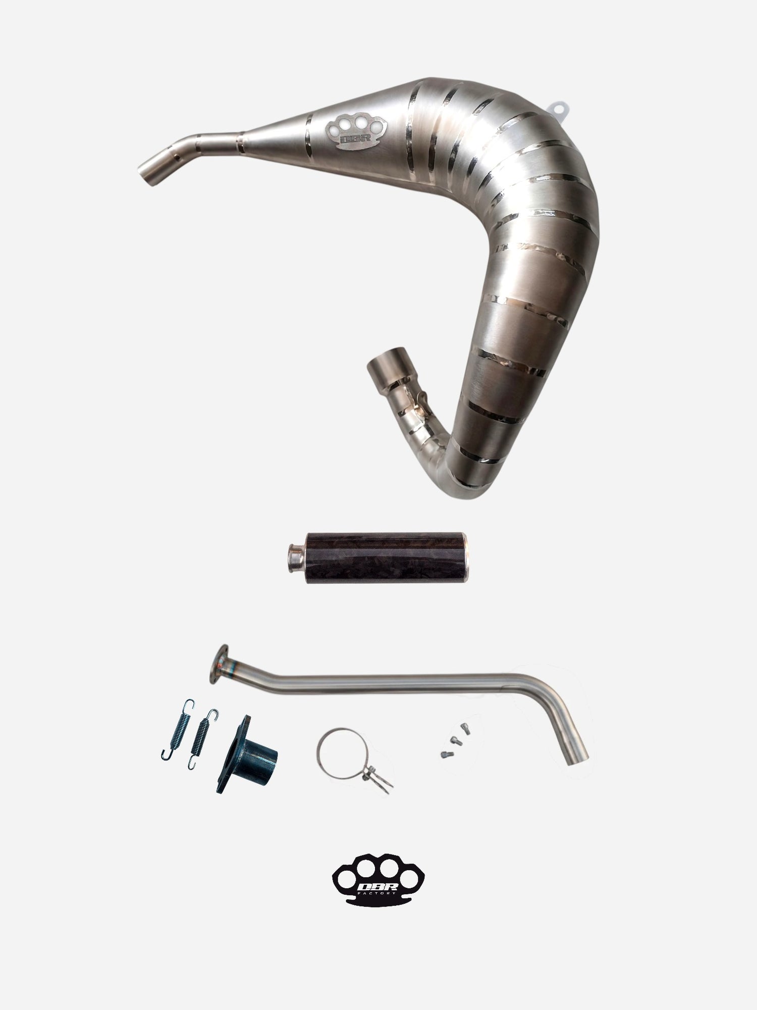 DBR Complete Titanium Exhaust YAMAHA BLASTER 200cc ATV 1988–2009