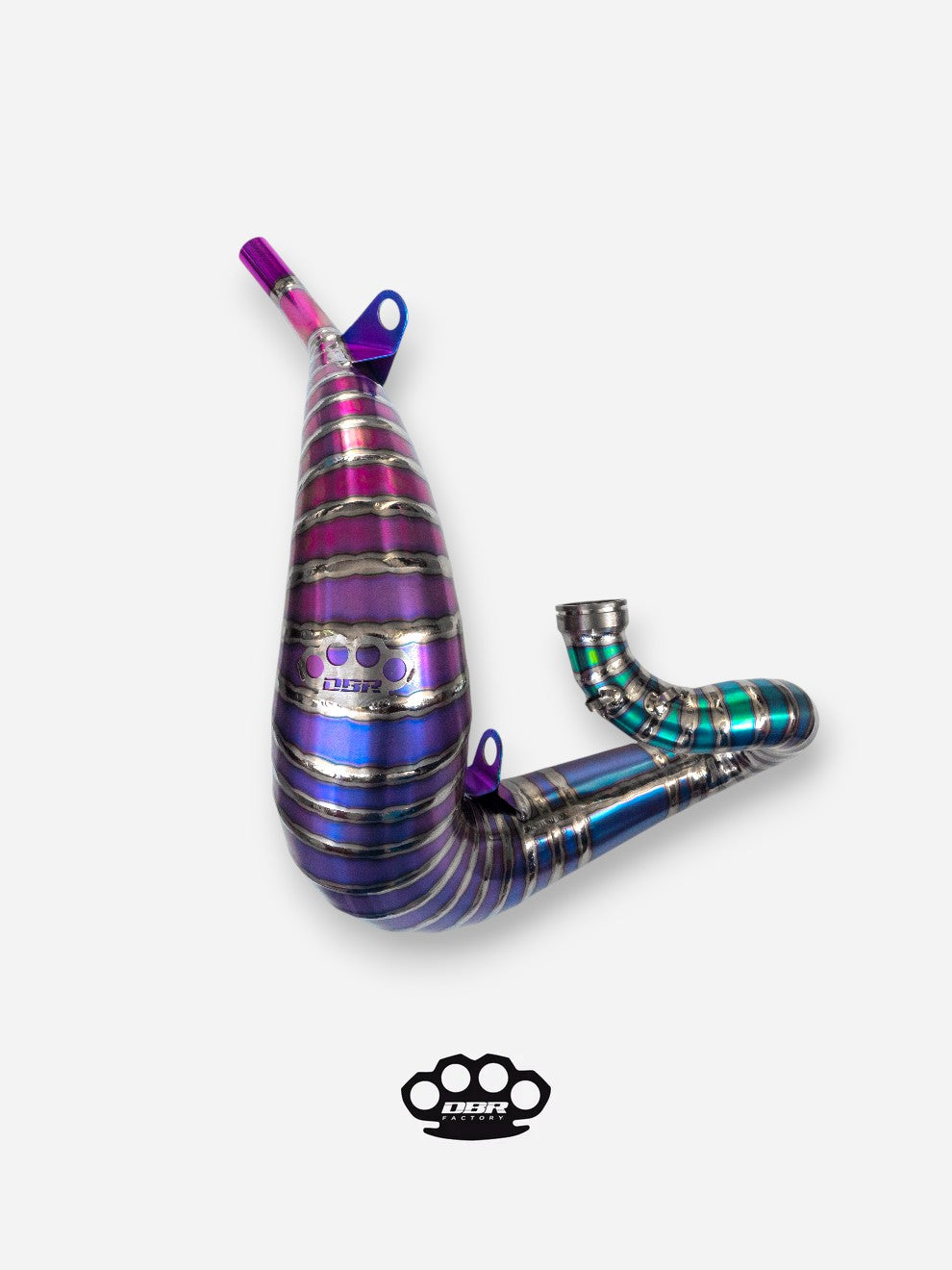 DBR Titanium Exhaust 250-300cc Husqvarna TC-TX from 2017 to 2018