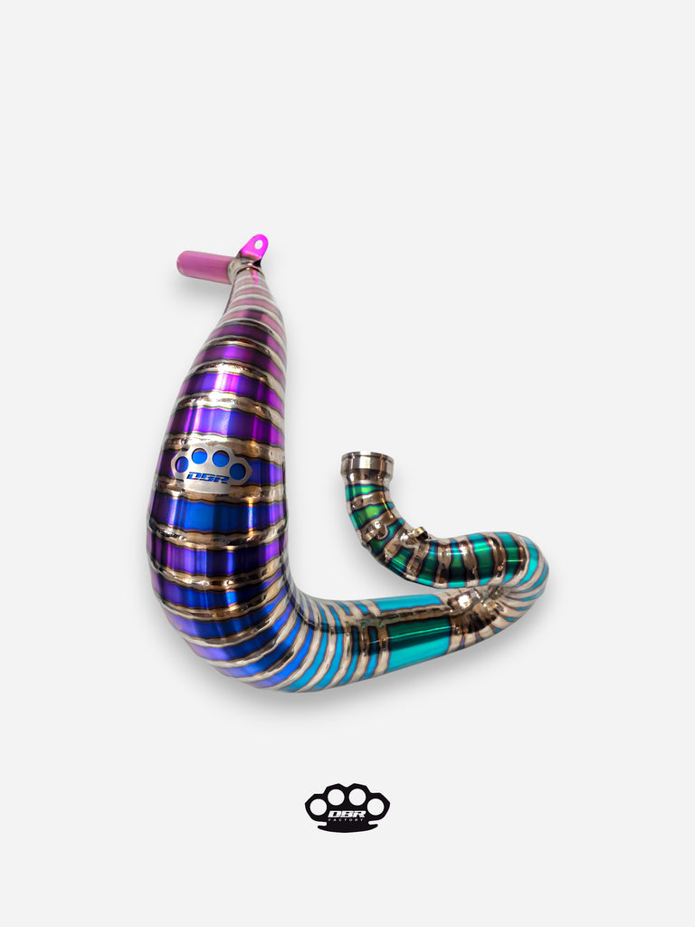 DBR Titanium Exhaust 250-300cc Fantic XX from 2022 to 2023