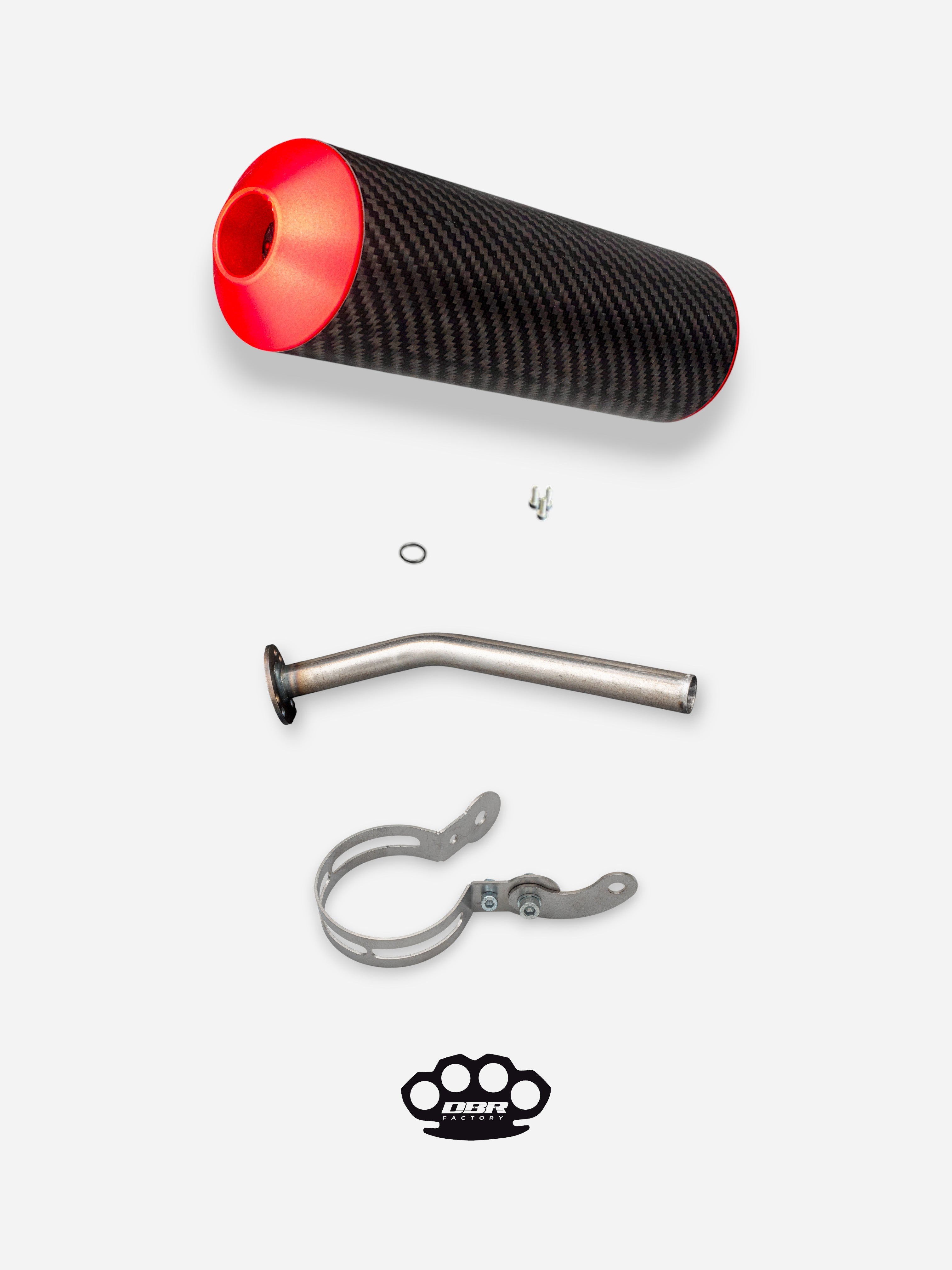 DBR Silencer Kit 50/100cc High Flow – DBR Factory