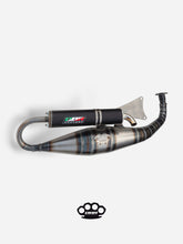 Laad de afbeelding in de Gallery-viewer, Marmitta DBR Minarelli Orizzontale - Scarico Intermedio 70cc - DBR Factory