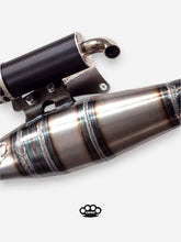 Upload the image to the Gallery viewer, Marmitta DBR Minarelli Verticale Intermedio - MBK Booster Spirit, Next Generation e Stunt - Yamaha Zuma e Slider - DBR Factory