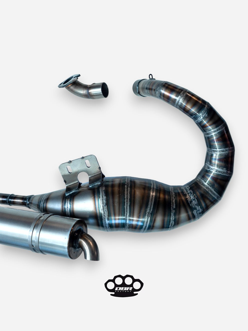 Marmitta espansione racing DBR VIPER per Vespa 50 - 90 - Special L N R - 125 Primavera ET3 - DBR Factory