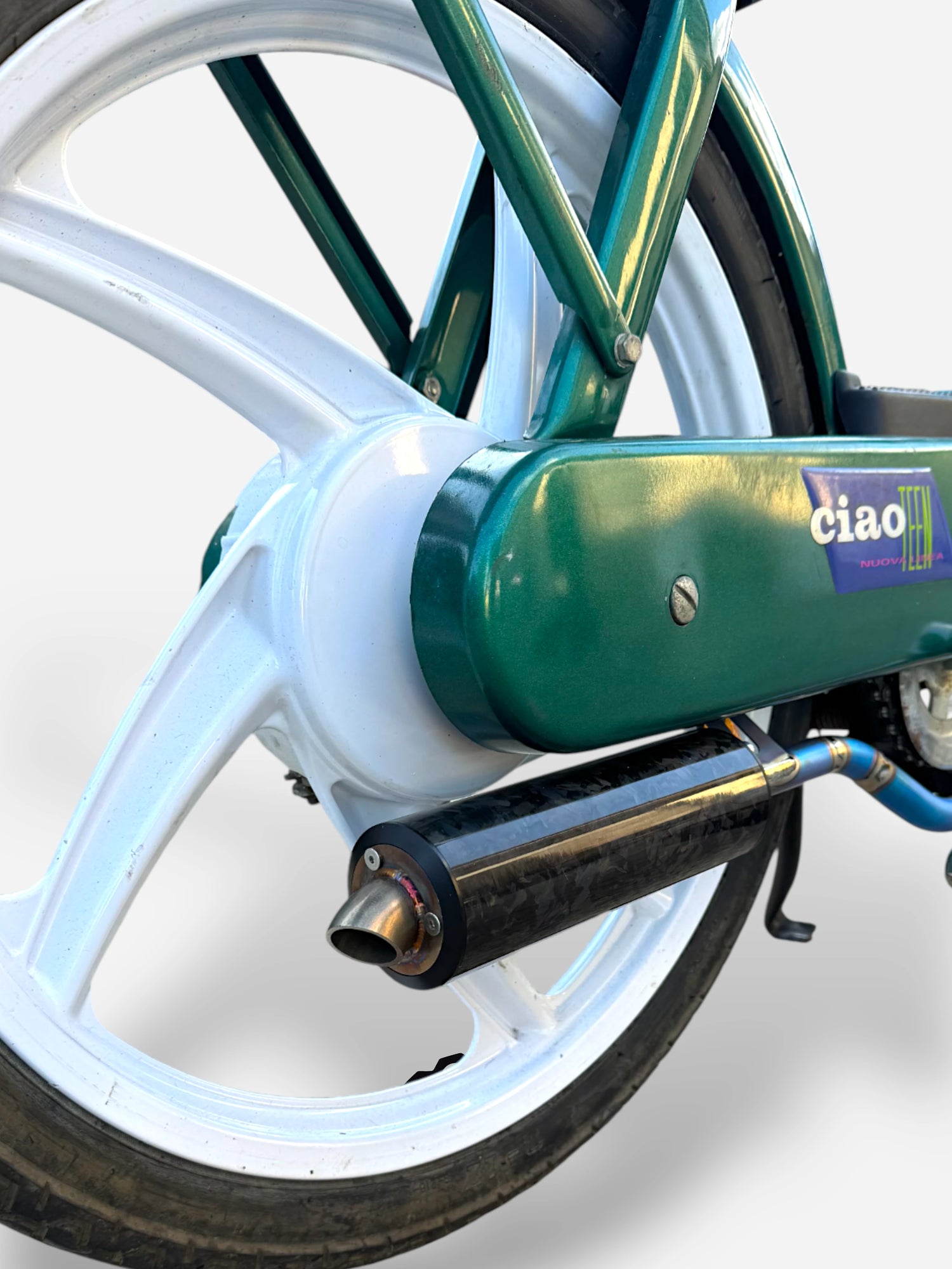 DBR Titanium Wyvern Exhaust Multicolor - Vespa and Gilera
