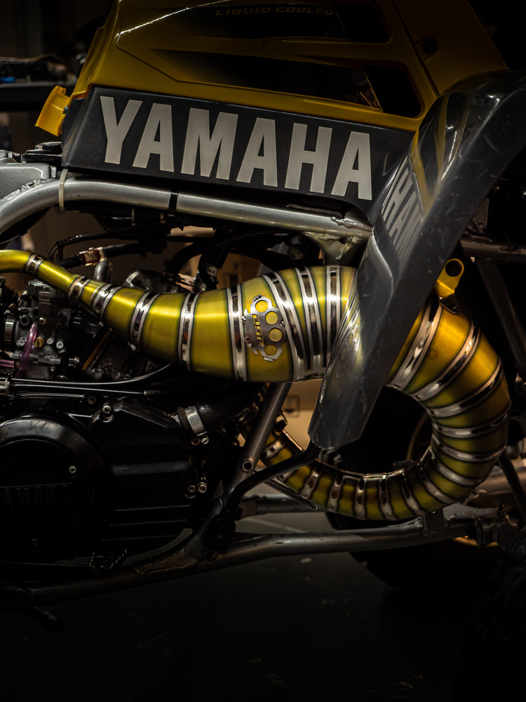 DBR Titanium Exhaust for YAMAHA BANSHEE Big Bore 525cc 1988–2009