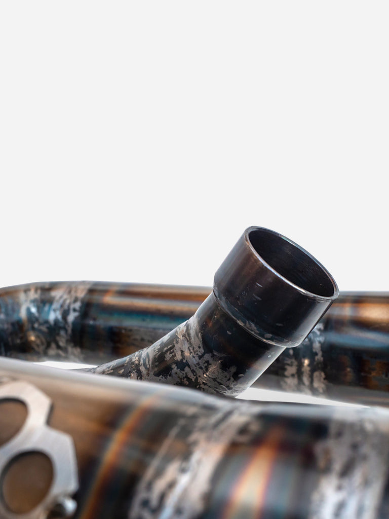 DBR Classic Moped Exhaust – Integrated Silencer