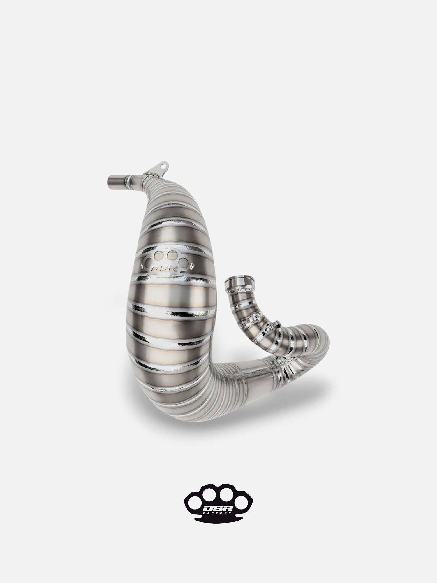 DBR Titanium Exhaust 250-300cc Husqvarna TC-TX from 2017 to 2018