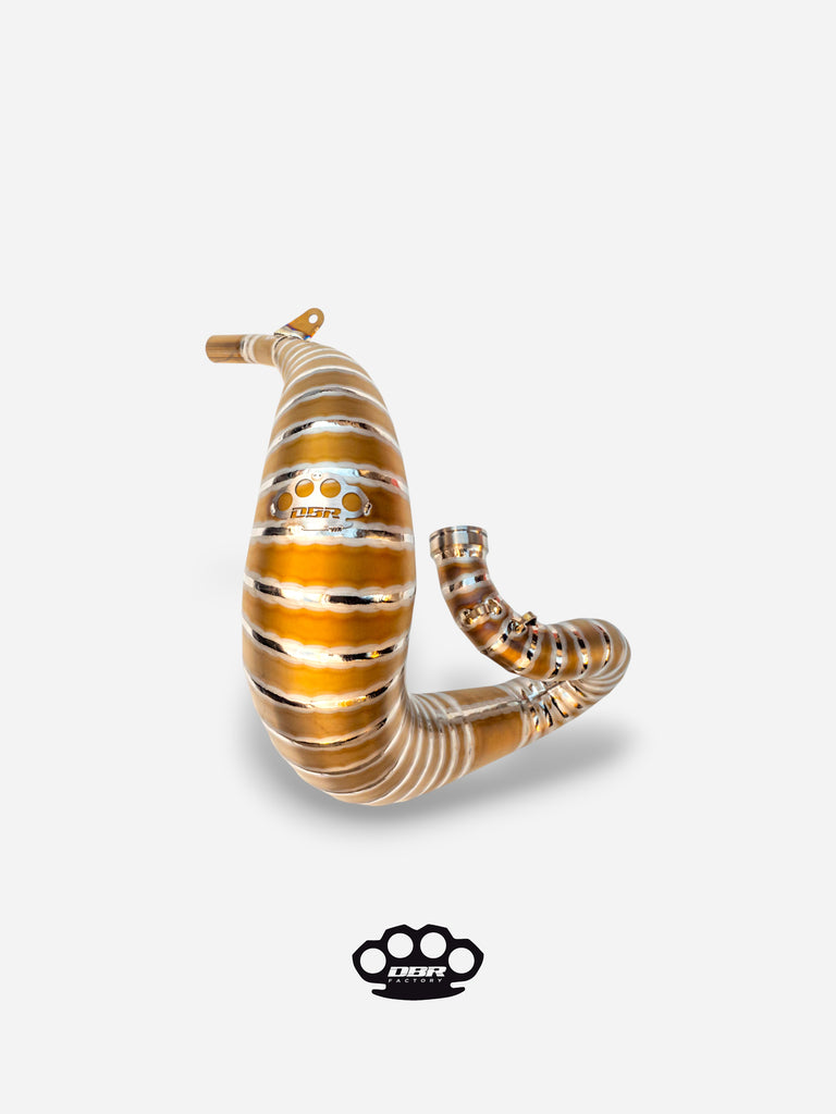 DBR Titanium Exhaust 250-300cc Fantic XX from 2022 to 2023