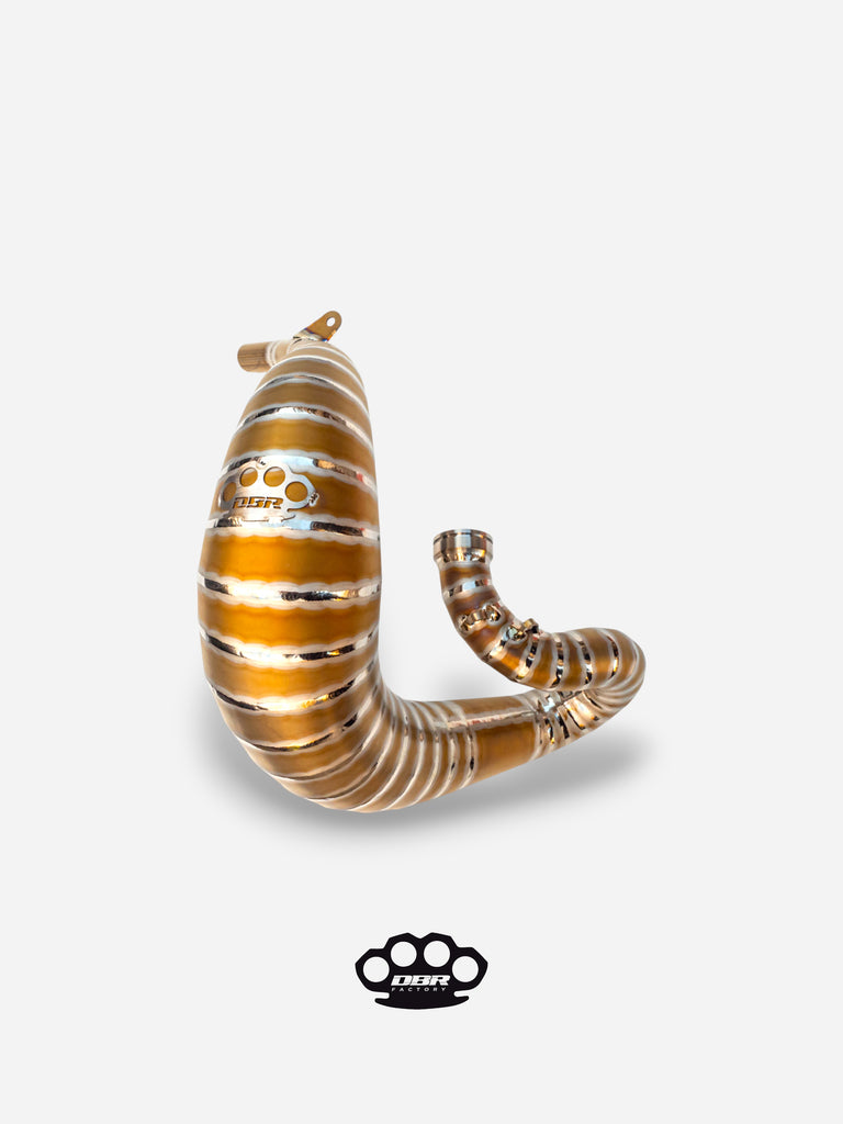 DBR Titanium Exhaust 250-300cc Fantic XX from 2022 to 2023