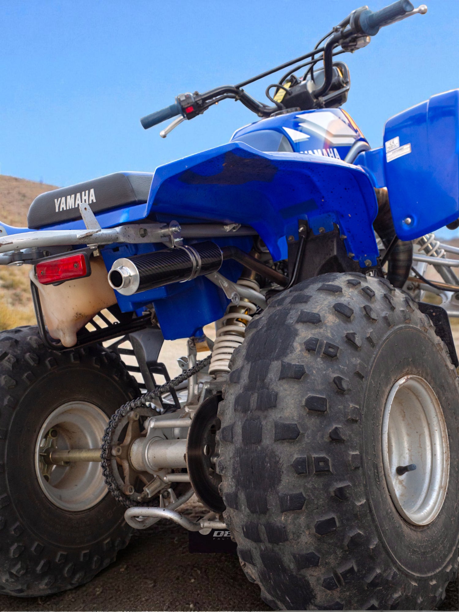 Scarico Completo DBR per YAMAHA BLASTER 200cc ATV 1988–2009 - DBR Factory