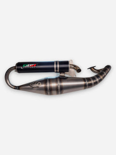 DBR Uitlaat Minarelli Horizontaal - Basisuitlaat 50-70cc
