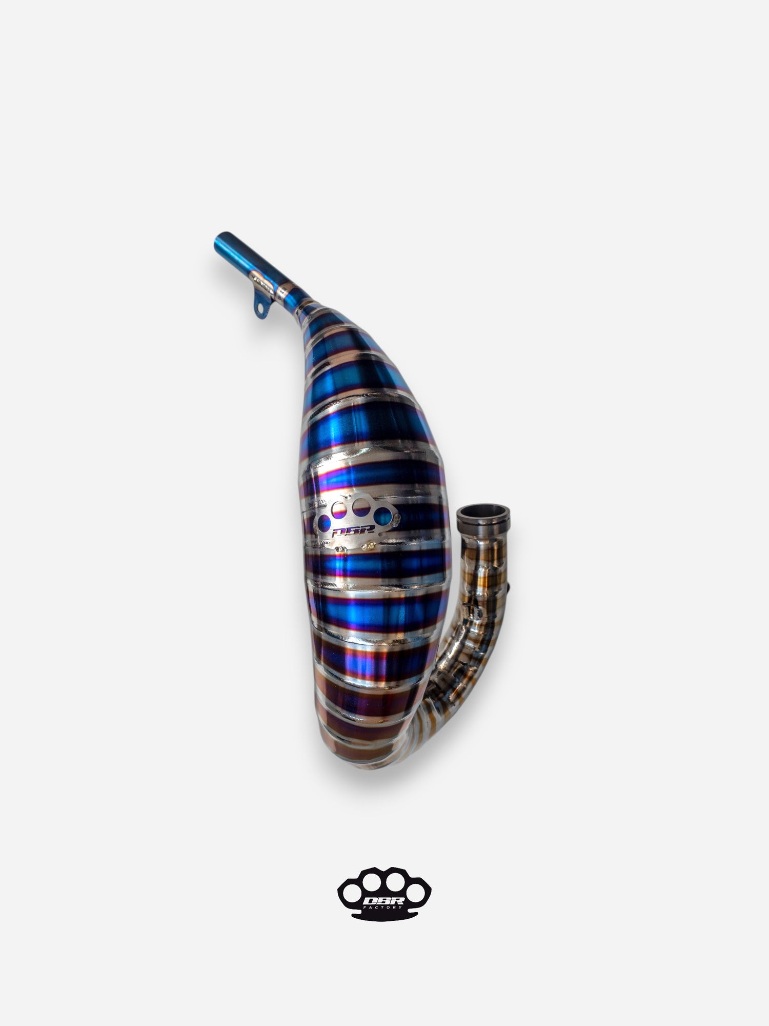 DBR Titanium Exhaust 125cc Beta RR from 2018 to 2019