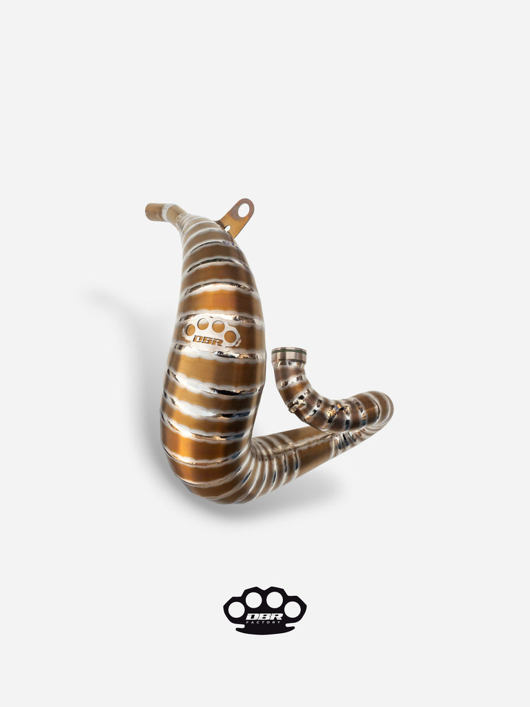 DBR Titanium Exhaust 250-300cc Fantic XX from 2022 to 2023