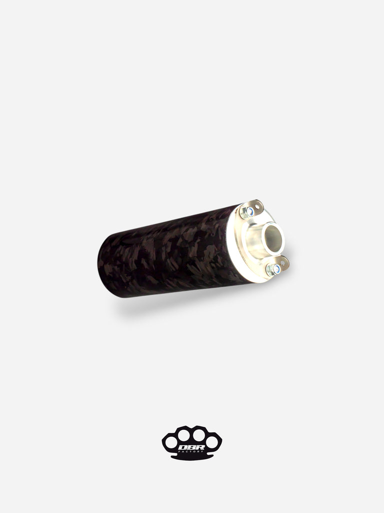 DBR Silenziatore Universale Moped 150mm e 190mm - Diametro 19mm e 20mm - DBR Factory