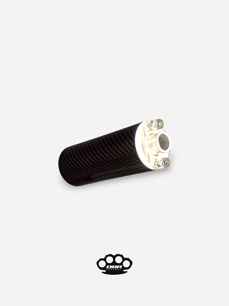 DBR Silenziatore Universale Moped 150mm e 190mm - Diametro 19mm e 20mm - DBR Factory