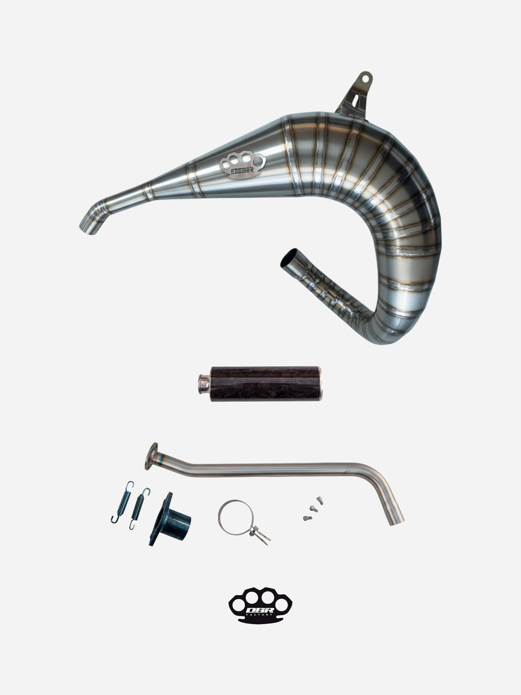 DBR Complete Titanium Exhaust YAMAHA BLASTER 200cc ATV 1988–2009