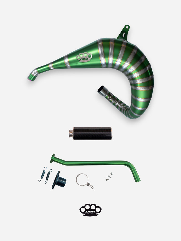 DBR Scarico Completo in Titanio YAMAHA BLASTER 200cc ATV 1988–2009 - DBR Factory