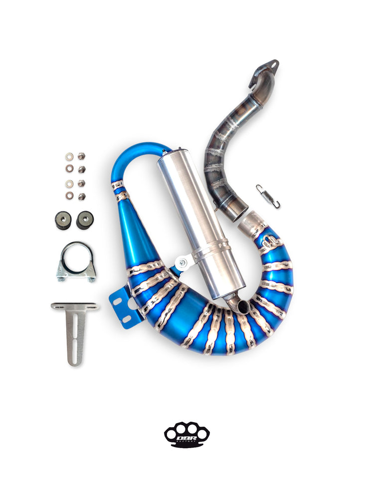 DBR Titanium Muffler Vespa Mamba S