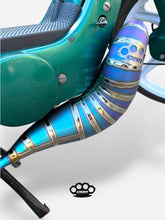 Upload the image to the Gallery viewer, DBR Marmitta Titanio Wyvern - Piaggio Ciao e Bravo (Slitta Originale) - Vista 19