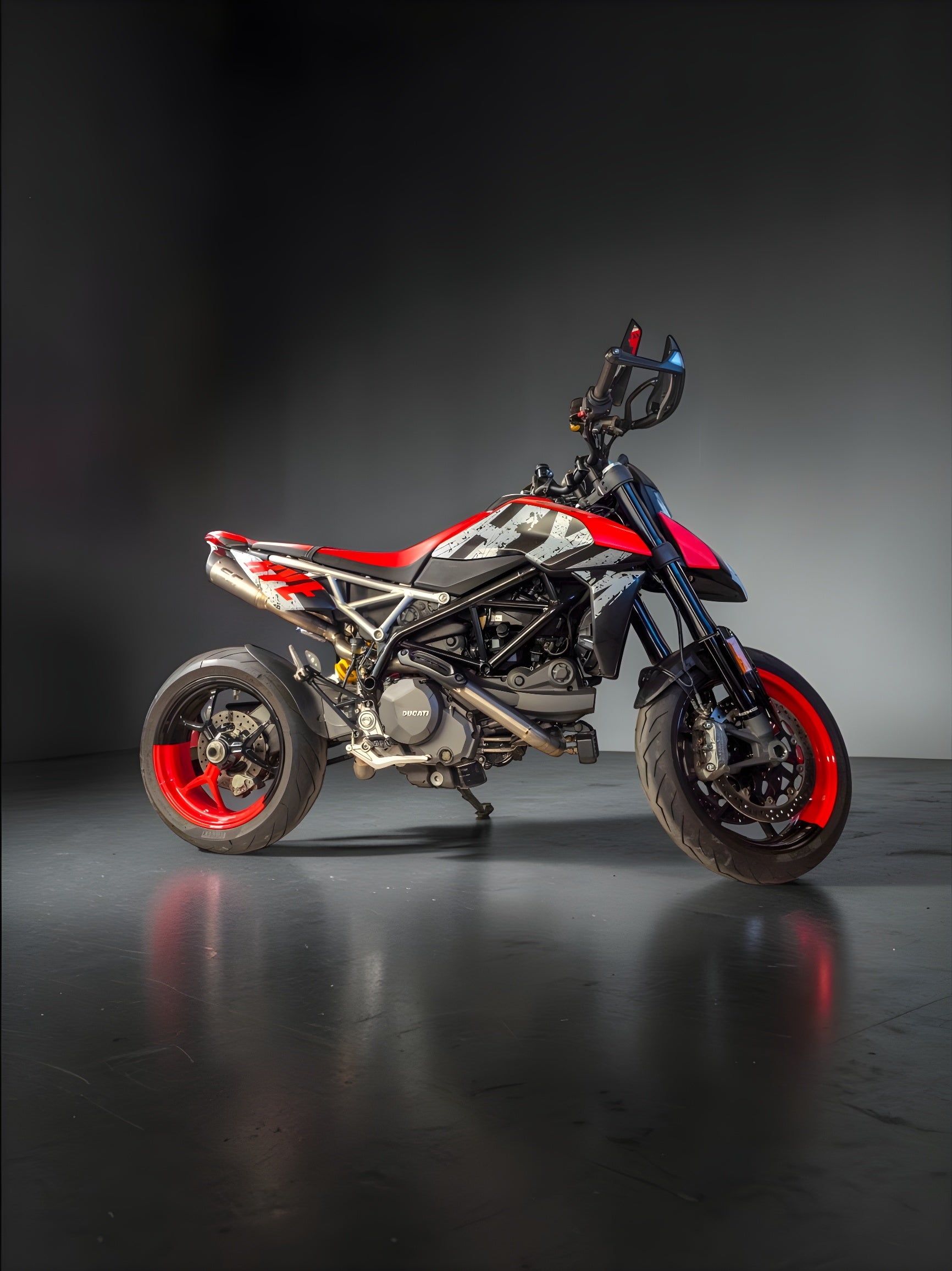 DBR Escape Completo en Titanio DUCATI HYPERMOTARD 950 - SP 2019-2023