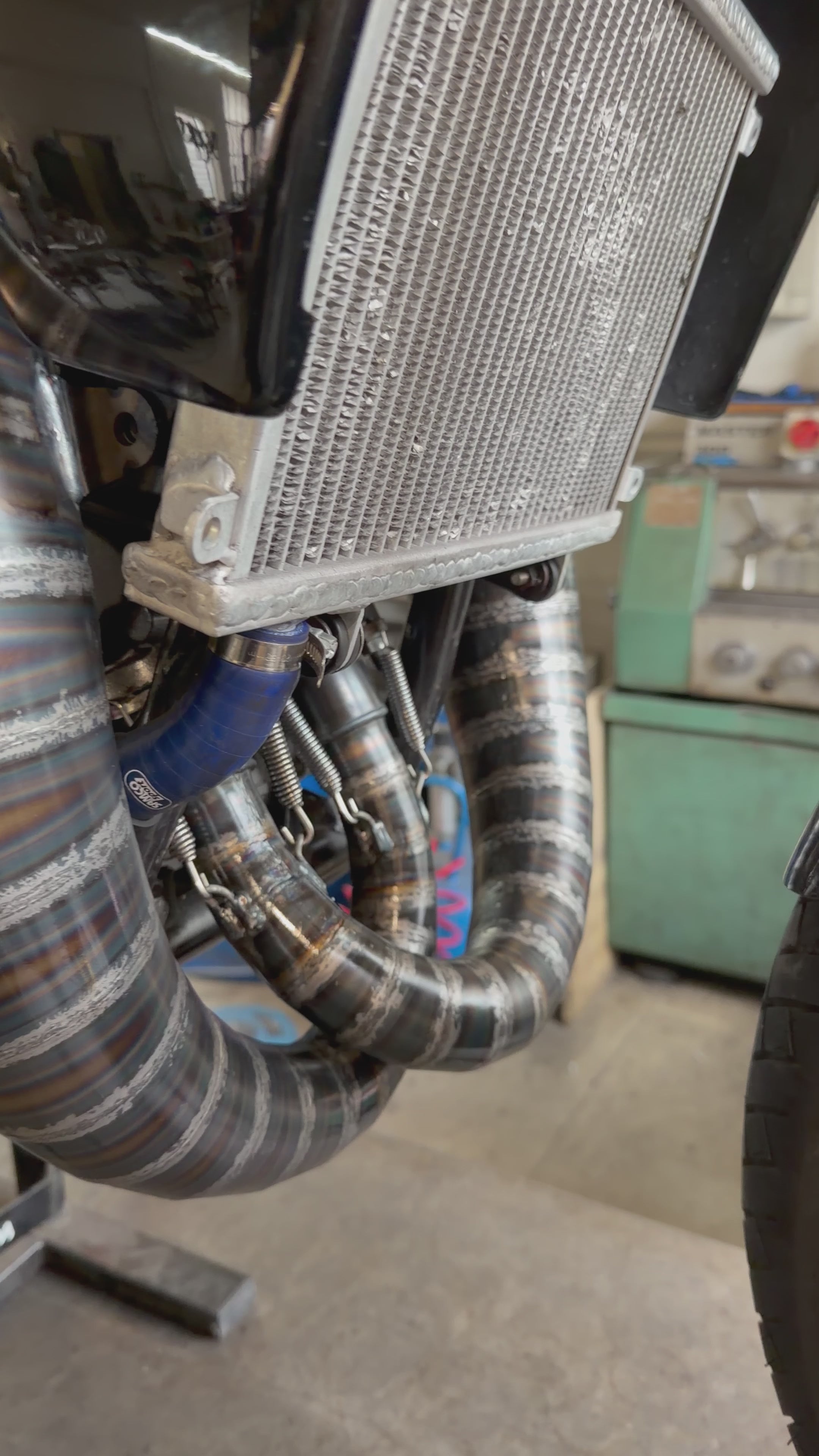 DBR Classic Volledige Uitlaat voor YAMAHA TDR 250cc